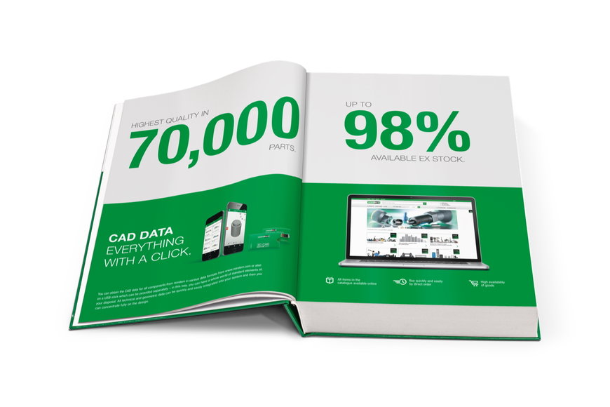 PLUS GRAND, PLUS VERT, PLUS EFFICACE : L'édition 2022 de THE BIG GREEN BOOK de norelem est de retour avec plus de 70 000 composants